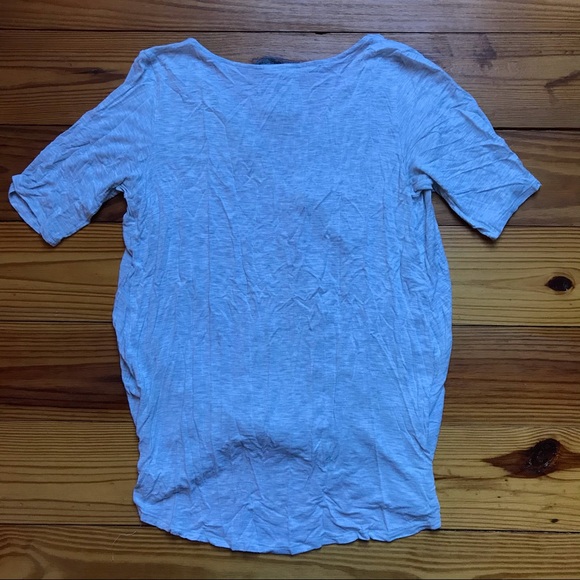 Anthro Dolan Left Coast Collection Grey Top, EUC S - Picture 10 of 11